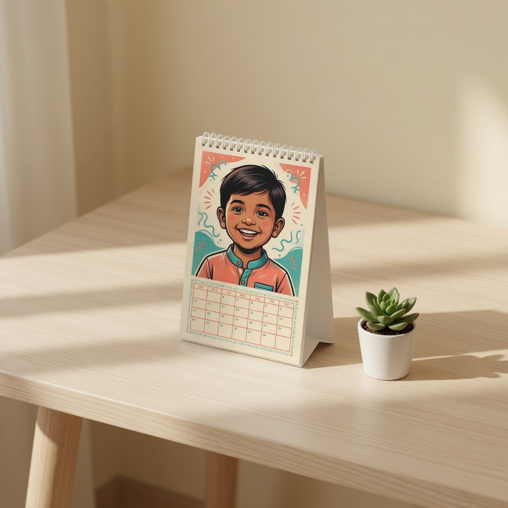Mini Desktop Calendar
