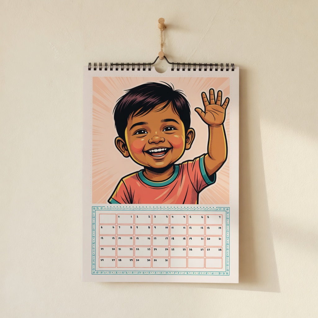 Portrait Wall Calendar